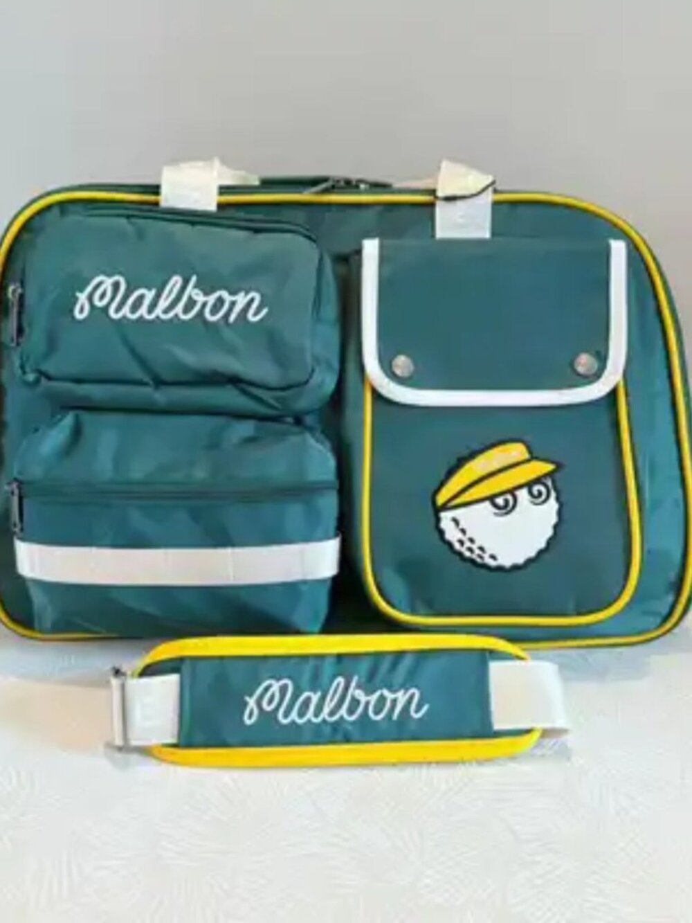 MALBON Golf Duffel Bag Large Capacity Shoulder Bag